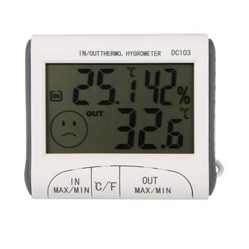 Digital Thermometer & Hygrometer รุ่น DC-103,thermometer and hygrometer, เทอโมมิเตอร์ และเครื่องวัดความชื้น,Digital thermometer,Instruments and Controls/RPM Meter / Tachometer