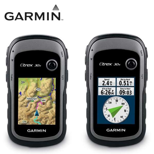 เครื่องหาพิกัดด้วยสัญญาณดาวเทียม GPS ยี่ห้อ GARMIN รุ่น eTrex 30x