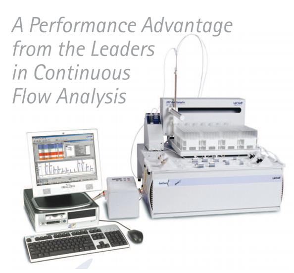 Flow Injection Analysis System,Flow Injection Analysis,Lachat Instruments,Instruments and Controls/Analyzers