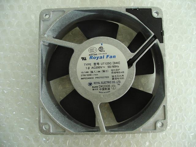 ROYAL Axial Fan UT125C [B40],UT125C, UT125C [B40], ROYAL UT125C [B40], Electric Fan UT125C [B40], Cooling Fan UT125C [B40], Ventilation Fan UT125C [B40], Axial Fan UT125C [B40], ROYAL, Electric Fan, Cooling Fan, Ventilation Fan, Axial Fan,ROYAL,Machinery and Process Equipment/Industrial Fan