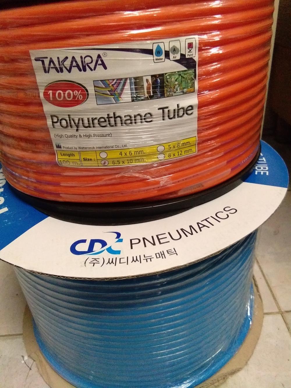 CDC TAKARA : สายลม PU นิวแมติคส์ 4-6-8-10-12 mm,สายลม PU , สายลมพียู , CDC TAKARA , สายลมโพลียูรีเทน , pu tube , polyurethane tube,CDC TAKARA,Machinery and Process Equipment/Machinery/Pneumatic Machine