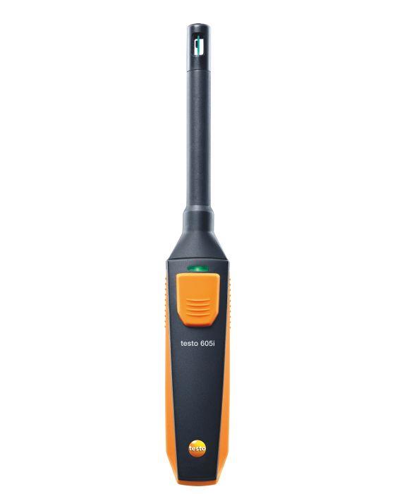 testo 605 i - thermohygrometer with smartphone operation (Smart Probe),testo 605i, testo, thermohygrometer, เครื่องมือวัดอุณหภูมิและความชื้น, smart probe, โพรบวัดอุณหภูมิและความชื้น,testo,Instruments and Controls/Thermometers