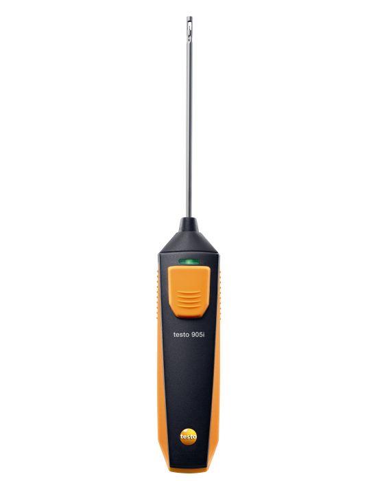 testo 905 i - thermometer with smartphone operation (Smart Probe),testo 905i, testo, thermometer, โพรบวัดอุณหภูมิ, โพรบอัจฉริยะ, 0560 1905, เครื่องวัดอุณหภูมิอากาศ,testo,Instruments and Controls/Thermometers