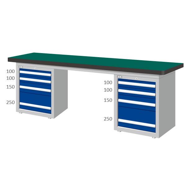 โต๊ะทำงานช่าง พร้อมตู้เครื่องมือช่าง 2 ด้าน TANKO Workbench : Heavy Duty รุ่น WAD-77042(x),โต๊ะช่าง,โต๊ะทำงานช่าง,โต๊ะเหล็ก,TANKO,Heavy Duty,Workbench,WAD,หน้าท๊อป,top,workbench top,ลิ้นชัก,ลิ้นชักใต้โต๊ะ,ตู้เครื่องมือช่าง,WAD-77042,TANKO,Materials Handling/Workbench and Work Table