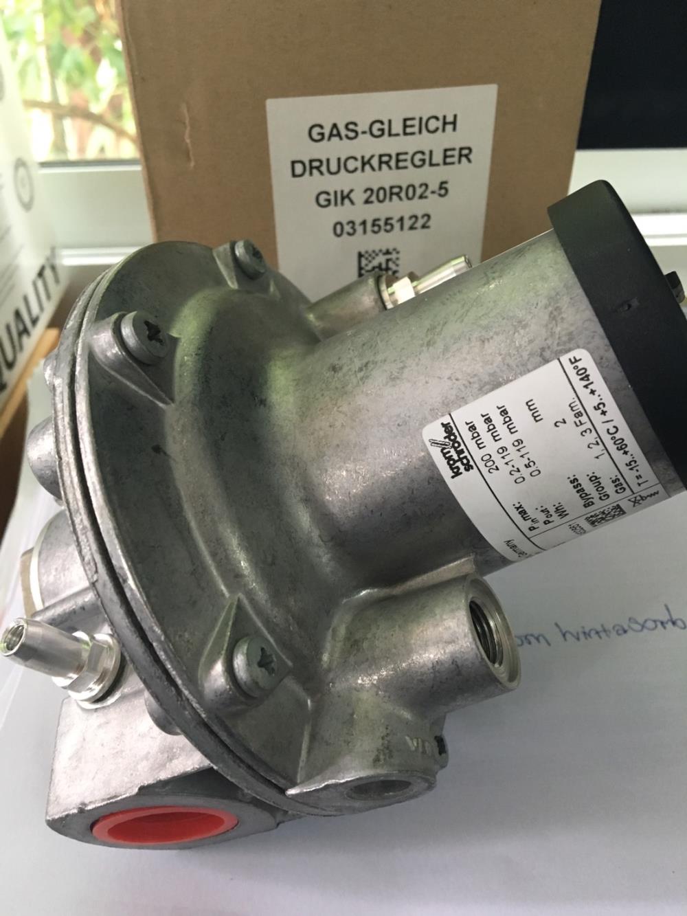 "Kromschroder" Gas/Air Ratio Regulator: GIK 20R02-5