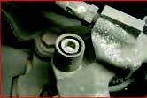 Bit socket with joint for internal hexagon screws on the brake calliper