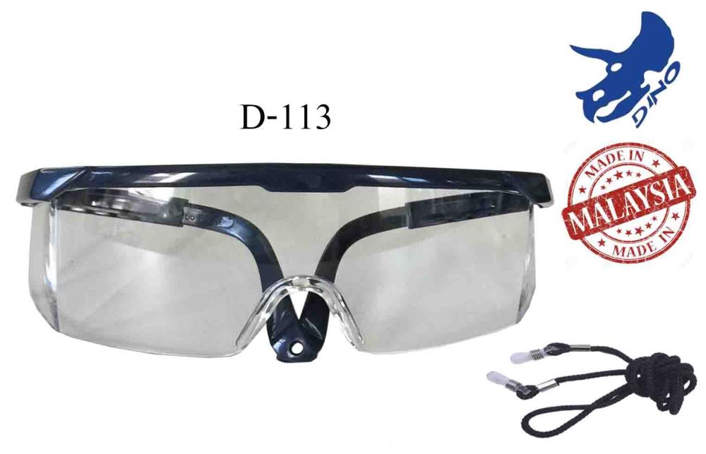แว่นตานิรภัย,แว่นตาเซฟตี้เลนส์ใส,DINO,Plant and Facility Equipment/Safety Equipment/Eye Protection Equipment