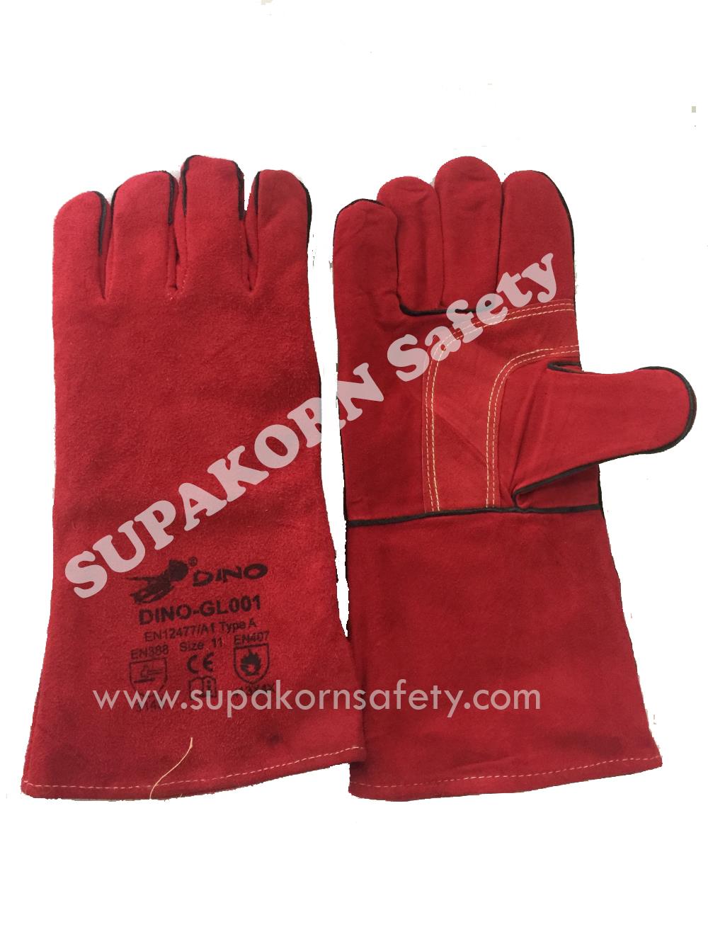 นำเข้า-ถุงมือหนังงานเชื่อม ,ถุงมือหนังงานเชื่อม ,DINO,Plant and Facility Equipment/Safety Equipment/Gloves & Hand Protection