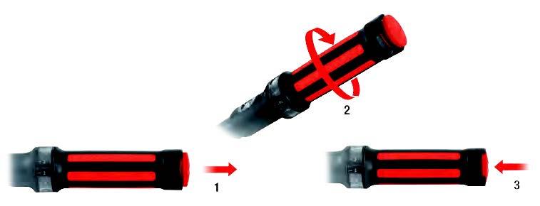 ERGOTORQUE basic torque wrench with insert type ratchet head