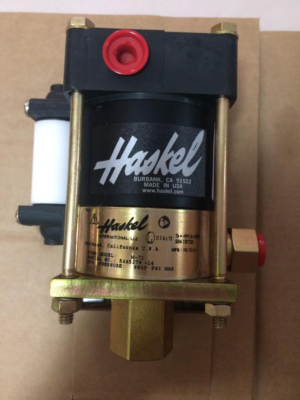 "HASKEL" M-71 ป??มแรงดันสูง,"HASKEL" M-71 ป??มแรงดันสูง,"HASKEL" M-71 ป??มแรงดันสูง,Pumps, Valves and Accessories/Tubes and Tubing