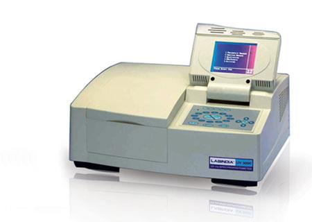 UV-VIS Spectrophotometer 3000+,UV-VIS Spectrophotometer,LABINDIA,Instruments and Controls/Analyzers