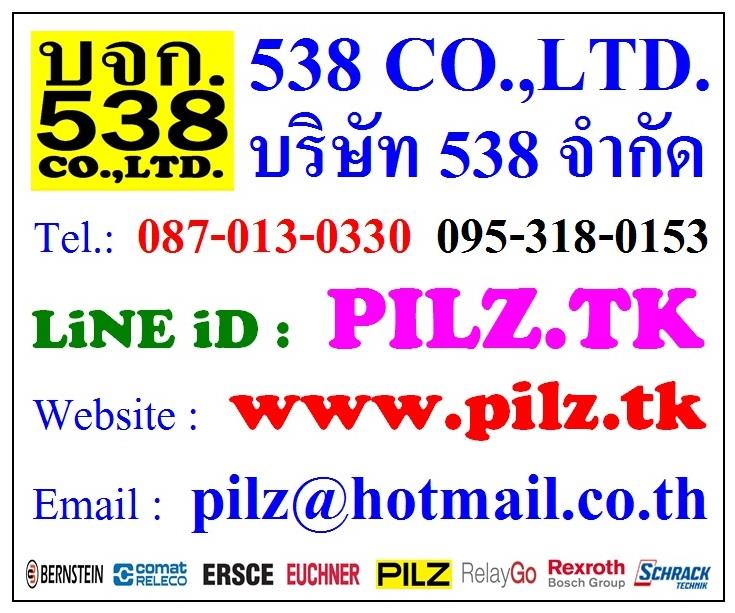 Bremas CA0120003PL1 Cam Switch aT 538 ThailanD LiNE iD PILZ.TK