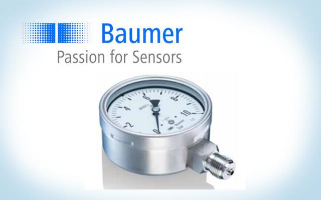 BAUMER Mechanical pressure guage: MEX5/MEM5,baumer, bourdon,machanical pressure gauge,เกจวัดแรงดัน,gauge,BAUMER,Instruments and Controls/Gauges