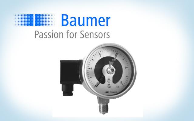BAUMER Mechanical pressure guage: MS5/MR5 ,Mechanical pressure,baumer,bourdon,pressure switch,gauge switch,switch,BAUMER,Instruments and Controls/Switches