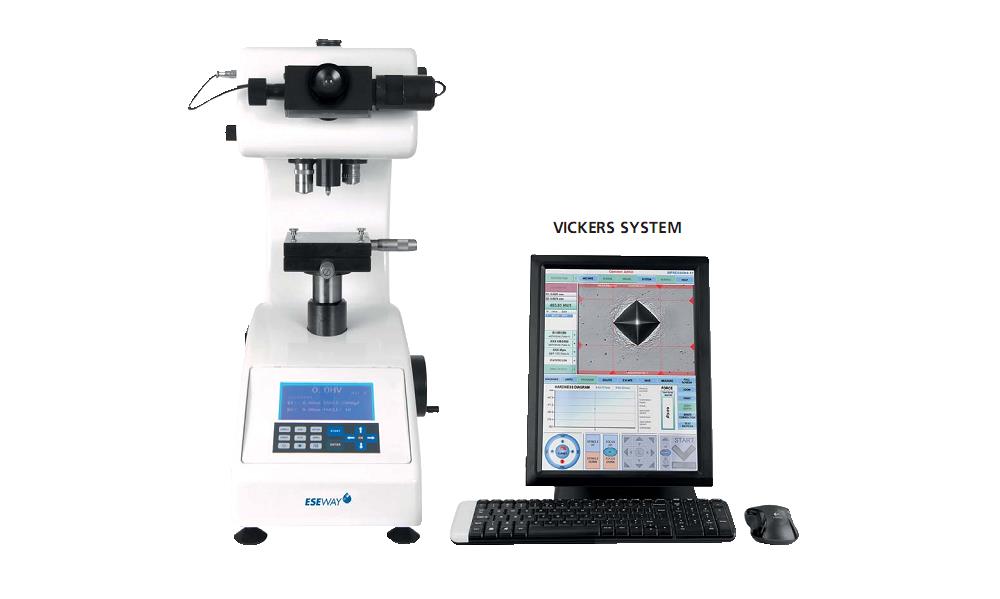ESE-View Video Indent Measuring System (EW-105/110 Series) เครื่องวัดความแข็ง แบบตั้งโต๊ะ,ESE-View Video Indent Measuring System,hardness tester,vickers hardness tester,เครื่องวัดความแข็ง,Indent measuring software,Eseway/ Bowers Metrology group (UK),Instruments and Controls/Test Equipment