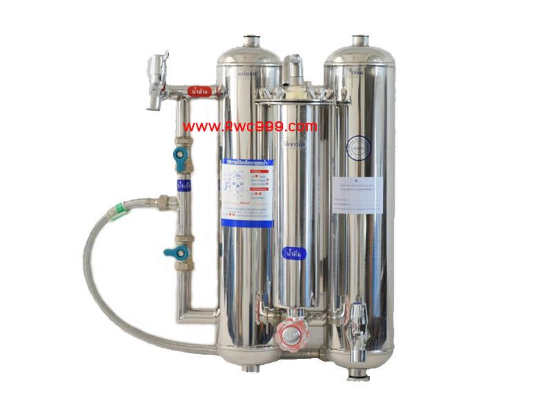 เครื่องกรองน้ำ สแตนเลส ขนาด 3 ท่อ คาร์บอน+เรซิ่น+เซรามิค,เครื่องกรองน้ำ, เครื่องกรองน้ำสแตนเลส, คาร์บอน+เรซิ่น+เซรามิค,Standard,Machinery and Process Equipment/Filters/Water Filter