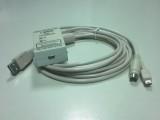 PLC Download Cable - USB TO FX 2 IN 1 with Isolation รุ่น FX-USB-AW