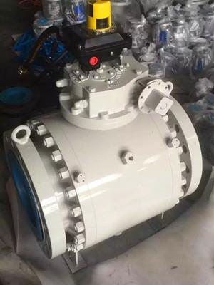 Forged Ball Valve With Pneumatic Actuated