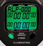 SEIKO S058 - LED Light 100 Memory Stopwatch ( Illuminating stopwatch)