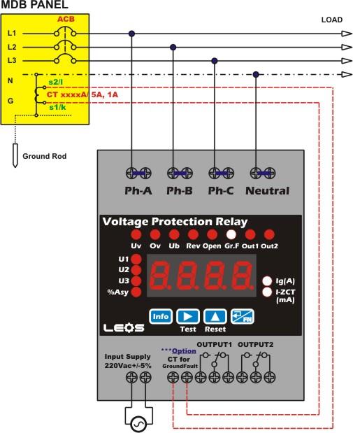 Voltage Protection Relay 