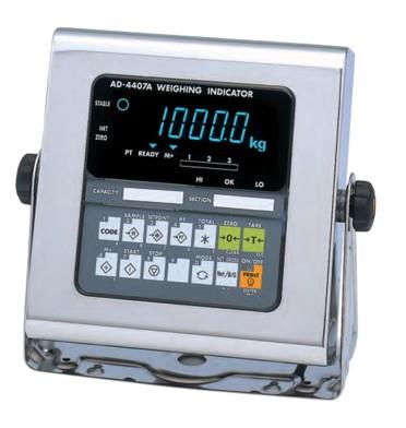 Weighing Indicator AD-4407A,Weighing Indicator A&D (Japan),A&D,Instruments and Controls/Accessories/Weights