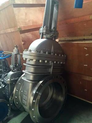A217 WC6 Gate Valve, 10 Inch, 600 LB, Flanged Ends, Trim 8#
