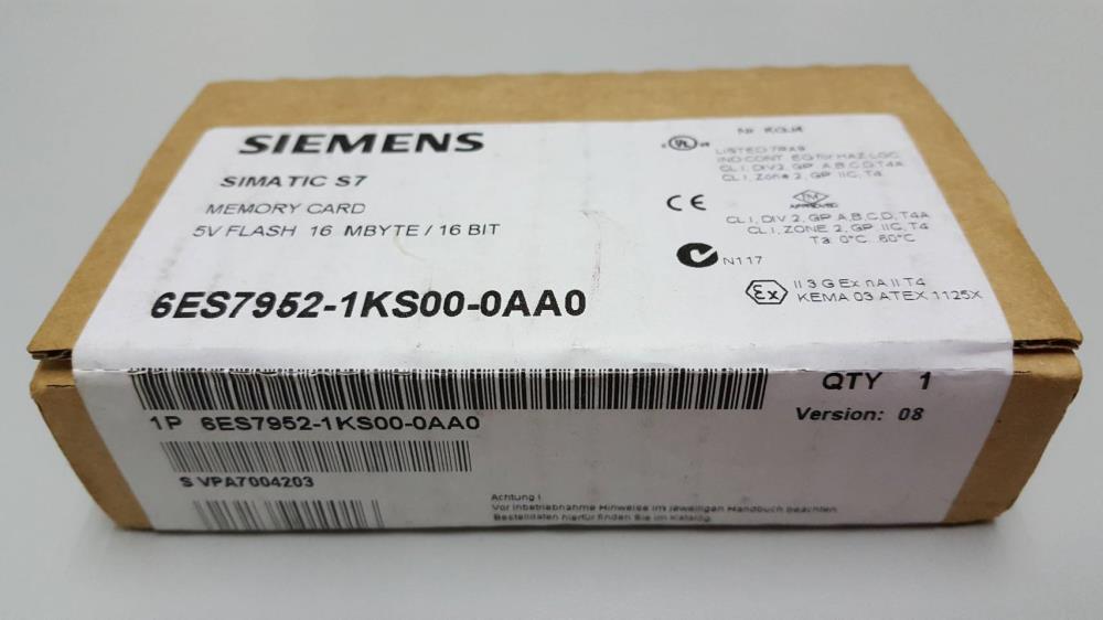 6ES7952-1KS00-0AA0,6ES7952-1KS00-0AA0,"SIEMENS",Automation and Electronics/Access Control Systems