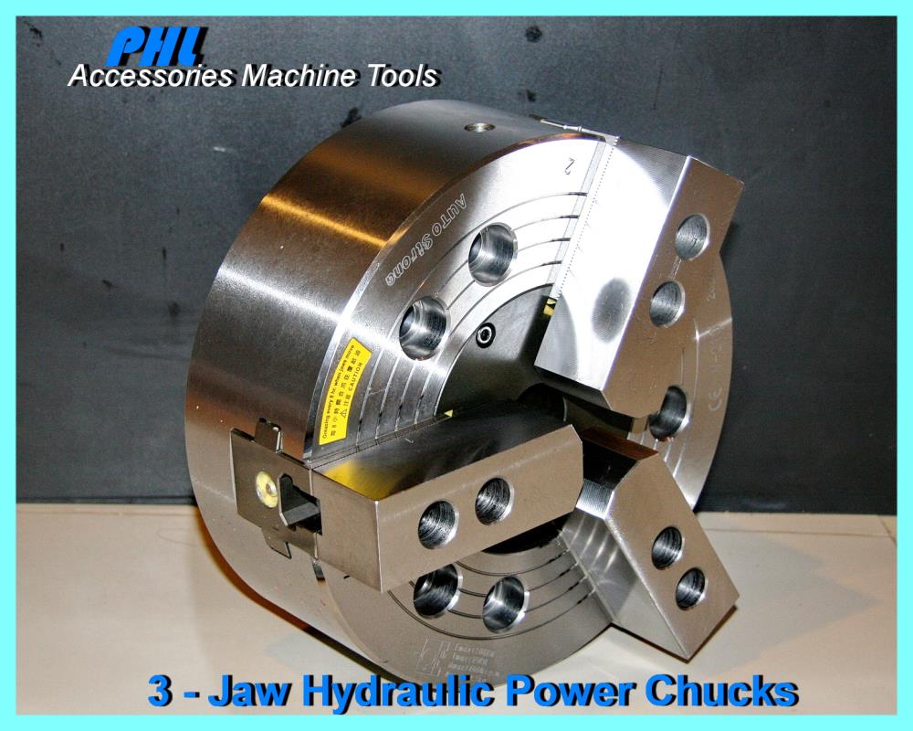 3-Jaw Hydraulic Power Chucks,phlchuck2547,Aoto Strong Taiwan,Tool and Tooling/Hydraulic Tools/Other Hydraulic Tools