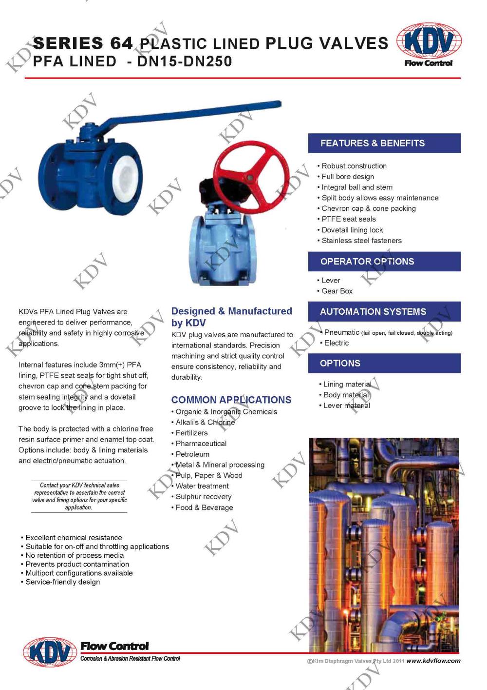Plug Valve , 3-Way Plug Valve , Plug Valve , Plug Valve Plastic lined