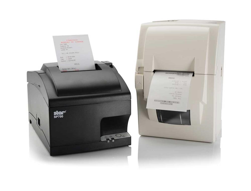SP742ME R เครื่องพิมพ์ Dot Matrix Star,Auto Cutter,Ethernet,Auto Cutter&Journal SP700 ความเร็วสูง, “Drop-In & Print”, พิมพ์ Matrix 2 สี เหมาะกับการพิมพ์ใบเสร็จ และ ใช้ในครัวอาหาร (ความเร็วสูงสุด 8.9 lps)