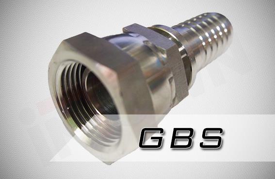 GBS : หัวสายสแตนเลส,หัวสายไฮโดรลิคสแตนเลส,INTOWNFITTING,Hardware and Consumable/Fittings