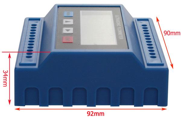 Ultrasonic Flowmeter เครื่องวัดอัตราการไหลของของเหลวชนิดอัลตร้าโซนิค ใช้งานง่าย ราคาประหยัด