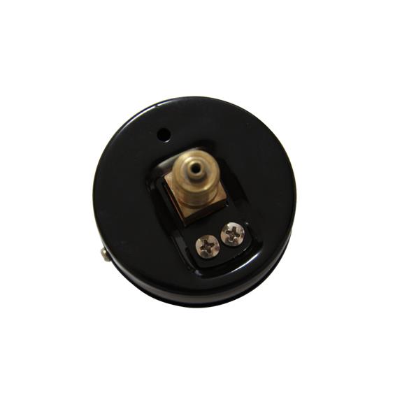 1.5inch-40mm black steel case brass back vacuum pressure gaugemanometer