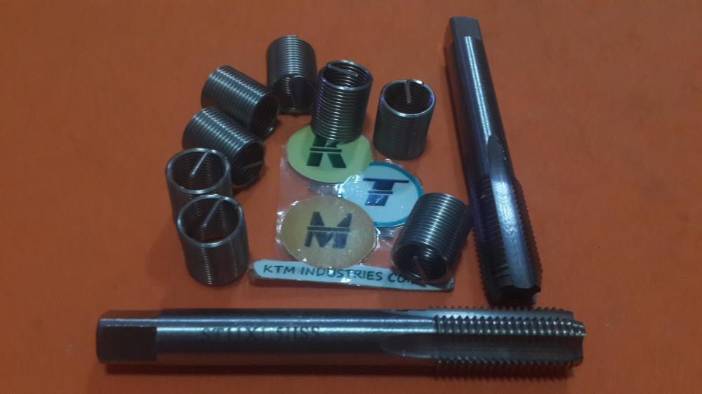 Tap helicoil thread insert M7, M9, M11,ดอกต๊าปเกลียวสปริง, ดอกต๊าปรีคอล์ย, ต๊าปสปริงซ่อมเกลียว, ดอกต๊าปซ่อมเกลียว, helicoil tap, tap recoil, tap thread insert,,Hardware and Consumable/Fasteners