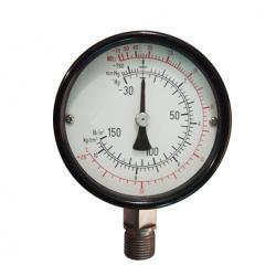 100mm multi scale indication dial pointer type   stainless steel connection industrial use ammonia meter,ammonia pressure gauge  ,power,Instruments and Controls/Gauges