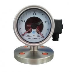 4   inch 100mmstainless steel diaphragm seal pressure gauge with electric contact,pressure gauge,,Instruments and Controls/Gauges