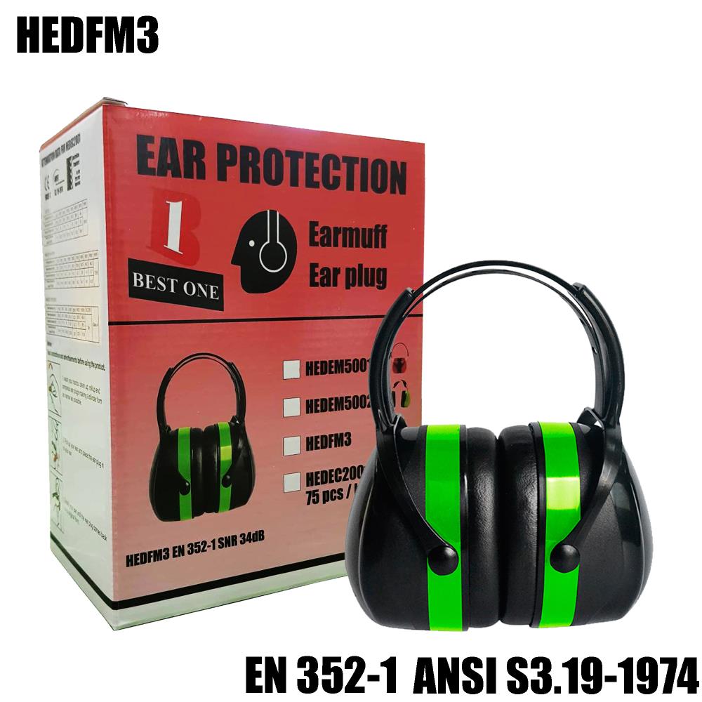 ที่ครอบหูลดเสียง (HEDFM3),ที่อุดหู ที่ครอบหู อุปกร์ลดเสียง Sirasafety อุปกรณ์เซฟตี้,BEST ONE,Plant and Facility Equipment/Safety Equipment/Hearing Protection