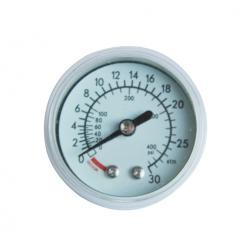 40mm white plastic case luminous paint dial medical oxygen pressure gauge,pressure gauge,power,Instruments and Controls/Gauges