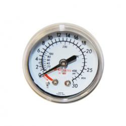40mm standard back mount pressure gauge for medical use,pressure gauge,power,Instruments and Controls/Gauges