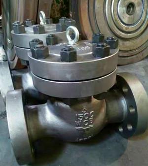 Pressure Seal Swing Check Valves,6",WCB,Butt-Weld End
