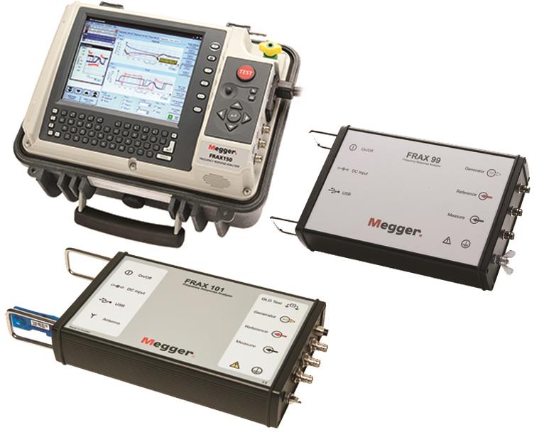 เครื่องทดสอบหม้อแปลงไฟฟ้า Sweep Frequency Response Analyzer,FRAX Series,Megger,Instruments and Controls/Measuring Equipment