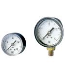 Bourdon tube pressure gauges anti- vibration version