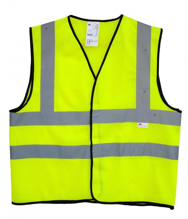 เสื้อสะท้อนแสง3M สีเหลืองเลม่อน,เสื้อสะท้อนแสง,,Plant and Facility Equipment/Safety Equipment/Reflective Safety Equipment