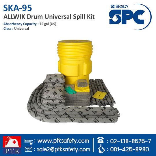 SKA-95 SPC ALLWIK Drum Universal Spill Kit,วัสดุดูดซับ,SPC,Chemicals/Absorbents