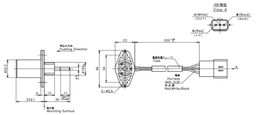 MIDORI Linear Sensor LP-10HA