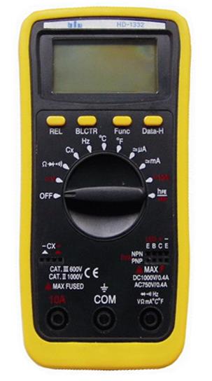 Digital Multimeter รุ่น HD-1332,BLU,HD-1332,blu,Instruments and Controls/Meters