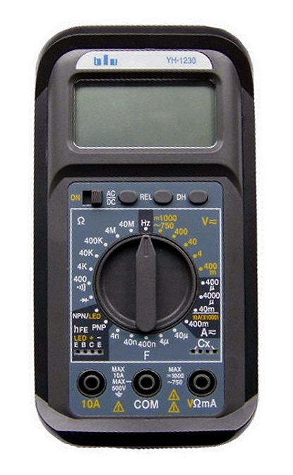 Digital Multimeter รุ่น YH-1230,YH-1230,blu,blu,Instruments and Controls/Meters