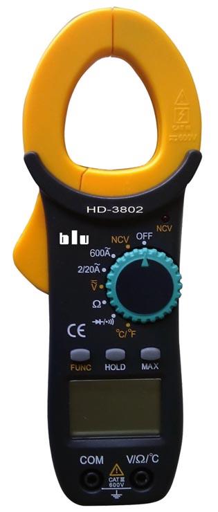 Digital Clamp Meter รุ่น HD-3802,HD-3802,blu,blu,Instruments and Controls/Meters