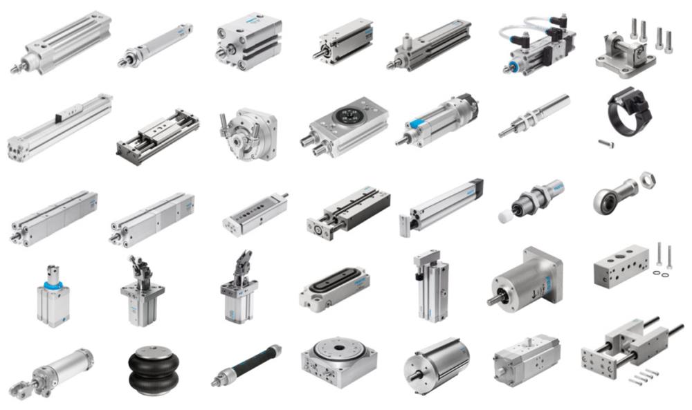 Pneumatic drives,กระบอกลม,FESTO,Engineering and Consulting/Designers/Industrial