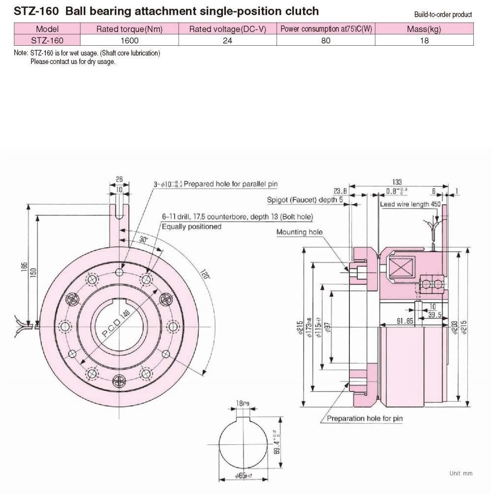 SINFONIA Electromagnetic Toothed Clutch STZ Series